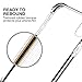 DAUPIN Compatible for iPhone XR Phone Case Protective Defender Thin Slim Clear Bling Glitter Shockproof Cases Hard Back Plastic Gold Edge Cover for Women Girls for iPhone XR 6.1 inch (Rose Gold 01)