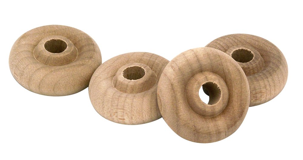 Milescraft 5327 1-1/2" Toy Wheels (2 pc)