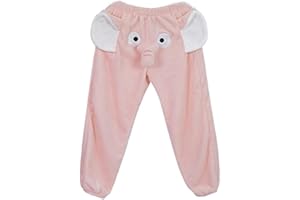 GENERIC Mens Pajama Pants,Funny Elephant Shorts,Cute and Novelty Womens Pajama Bottoms Couple Loose Home Casual Pajama Shorts