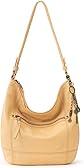 The Sak Sequoia Hobo Bag - Premium Large Leather Women's Handbag for Everyday & Travel - Durable Purse With Zipper Pocket
