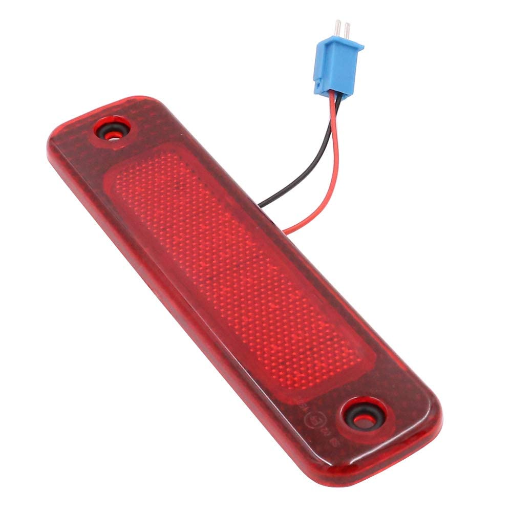 GSRECY Red Lens Rear High Level Centre Stop Tail Third Brake Stop Llight Lamp For Transit MK7 2006-2013