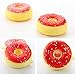 SOTOGO 7 Pieces Squeeze Donuts Slow Rising Squeeze Charms Kids Toys Gift Party Favors Supplies