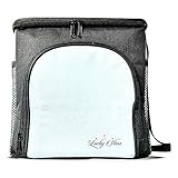Lucky Stars Adult Lunch Box Insulated Lunch Bag Large Cooler Tote Bag with Front Side Pockets Adjustable Shoulder Strap For Men, Women, Adults, Kids, Camping, Picnic, Work, School, Outing, Sports