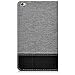 kwmobile Elegant canvas synthetic leather case for Huawei MediaPad X2 7.0 in grey black with convenient STAND FEATURE