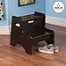 Two Step Stool, Espresso