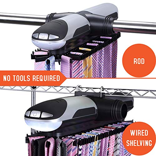 primode motorized tie rack