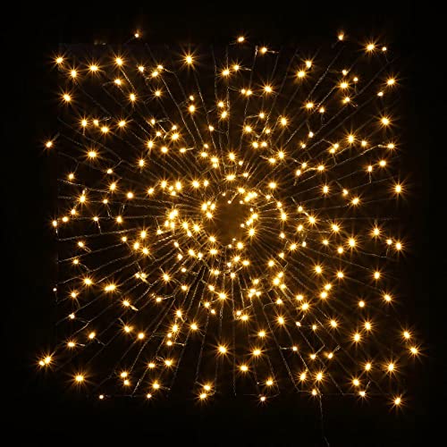 Noma 720 LED Christmas Tree Lights : Green Cable : Plug-in with Timer : Warm White