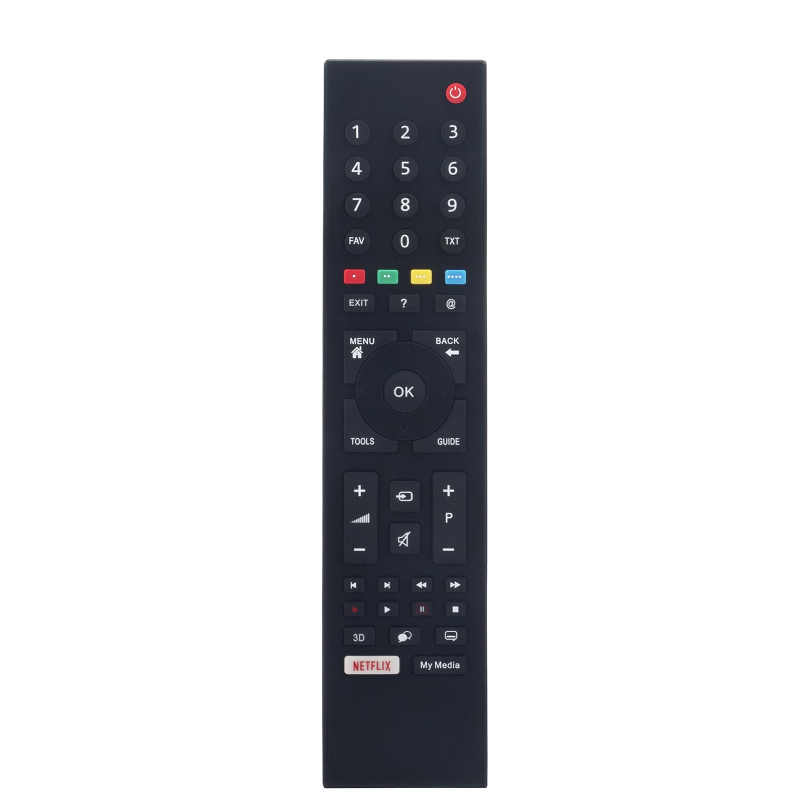 VINABTY RC3214801/02 Replacement Remote Control Compatible with GRUNDIG TV RC3214808/05 RC3214801/03 43GEU7900c