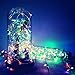 ANJAYLIA Fairy Lights, 10Ft/3M 30leds Multi Color LED String Lights Party Home Festival Valentine's Day Decorations Battery Operated Lights(RGB)