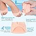 Metatarsal Ball of Foot Cushion Pads, High Heel Inserts Pads, Forefoot Pain Relief, Bunion Mortons Neuroma Callus Treatment Soft Comfort Reusable, One Size for Men & Women 3 Pairs (6) by Metarsal