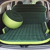 Holleyweb Inflatable Car Bed for Back seat Heavy Duty Inflatable Car Air Mattress for SUV