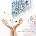 S9 Case, Galaxy S9 Case Clear 3D Moving Bling Sparkle Glitter Quicksand Star Flowing Liquid Slim Fit Soft TPU Shockproof Protective Cover for Sumsung Galaxy S9 Case with Data Cable Plug & Pen, Totem