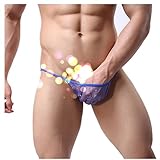 Men Underwear, Franterd Sexy Briefs Breathable Translucent Underpants