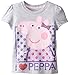 Peppa Pig Toddler Girls' Short Sleeve T-Shirt Shirt, Multi, 3T
