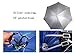 Crazy Cart Silver Umbrella Hat Headwear for Fishing Gardening, 24