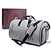 ACSTEP Travel Suit Bag Convertible Garment Bag,55L Waterproof Garment Bag for Women and Men Grey