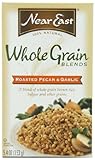Near East Whole Grain Blends, Roasted Pecan & Garlic, with Brown Rice and Bulgur, 5.4oz Box