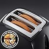 Russell Hobbs 21641 Textures 2-Slice Toaster, 700 - 850 W, Black