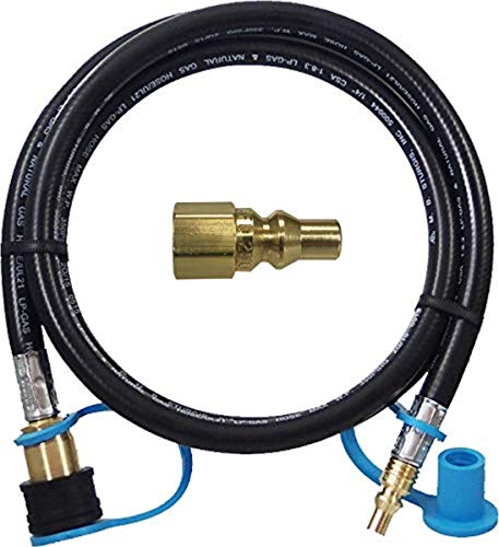 M.B. Sturgis Inc. Weber Q Quick Disconnect Conversion Kit (10 Feet)