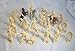 Marx Western Cowboys, Miners and Trappers 32 Figures in Tan Plus 3 Horses Offered By Classic Toy Soldiers, Inc