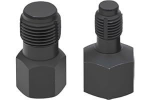 2PCS Oxygen Sensor Thread Chasers M18 x 1.5mm and M12 x 1.25mm thread chasers with 3/8” drive to clean and repair damaged thr