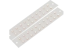 Pddolw Ear Seeds Acupuncture Kit - Relaxation, Easy Application, and Excellent Durability to Support Your Beauty (Transparent diamonds-40 Pcs)