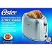 Oster 2-Slice Toaster, Brushed Stainless Steel (006594-000-000)