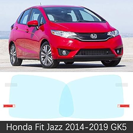 Amazon ホンダフィットジャズ 08 19 Ge6 Ge9 Gk5 フルカバーアンチフォグフィルムバックミラー防雨クリアアンチ防曇カーアクセサリー Fit Jazz 14 19 Gk5 ステッカー デカール 車 バイク