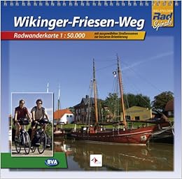Wikinger-Friesen-Weg 1 : 50 000 Radwanderkarte: 9783870734169: Amazon