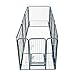 My1stPet 8 Panels Metal Exercise Dog Playpen with Door, Hammertone, 32