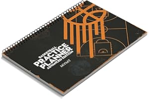 Basketball Practice Planner by MVMT Sports, 50 page 8.27 x 11.69 inches organiser for coaches. Plan and review quickly and easily. Write targets, attendance, drills and more.