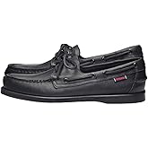 Sebago Portland Boat Shoes - Full-Grain Leather Moccasins, Handsewn with Leather Sock Lining and Non-Marking, Slip-Resistant Sipped Rubber Outsoles