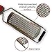 Cheese Grater - Lemon Zester – Perfect for Grating Parmesan, Vegetable, Ginger and More