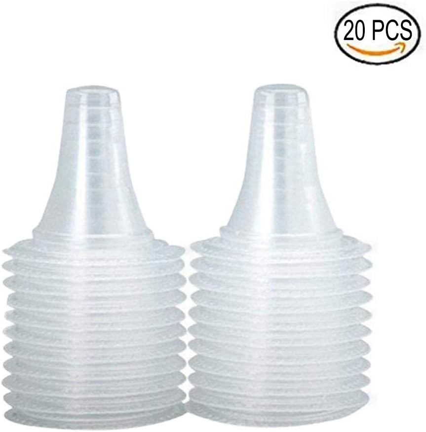 Braun Ear Thermometer Probe Covers Thermoscan Probe Refill Caps/Lens Filters for All Braun ThermoScan Models and Other Types of Digital Thermometers, 20 Pcs
