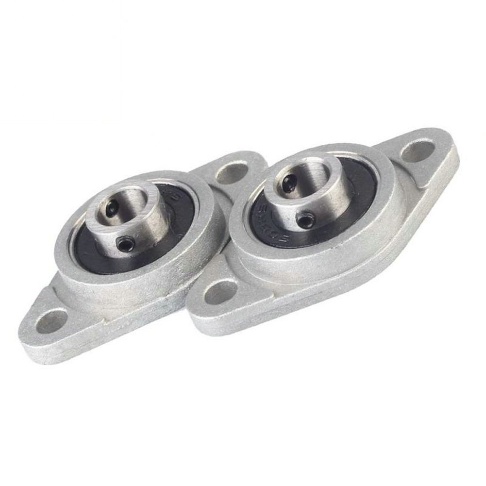 2PCS KFL08 FL08 Self Aligning Pillow Block Flange Bearing 8mm Shaft