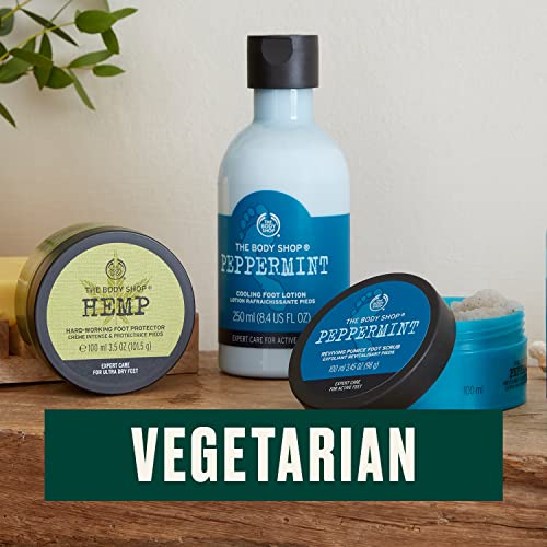 The Body Shop Peppermint Cooling Foot Lotion For Tired Feet 8.4 oz