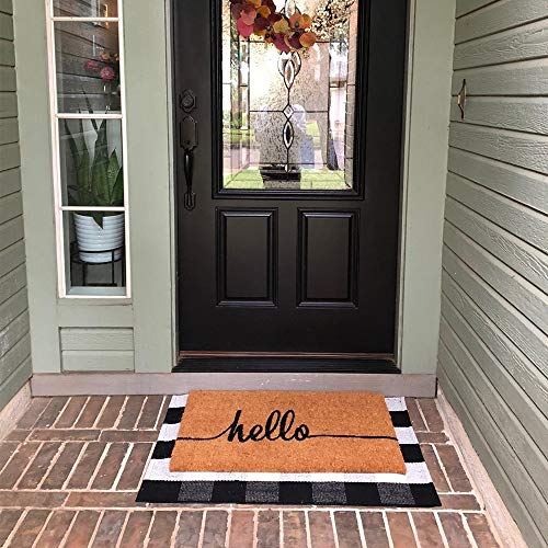 KaHouen Buffalo Check Rug ,Buffalo Plaid Rugs 23.6''x35.4'', Checkered