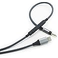 ABLET USB C Audio Cable Remote Volume Mic Compatible with Sennheiser Momentum, Momentum 3, Momentum 2.0, HD1 Headphone, Compatible with iPhone 15/15 Pro, Compatible with iPad 10th/Pro/Air/Mini