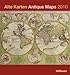 2010 Antique Maps Poster Calendar by 