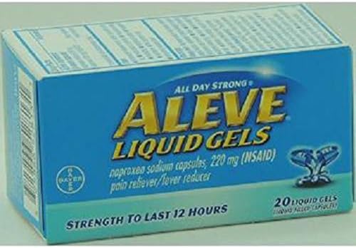 Product Of Aleve, Liquid Gels, Count 1 - Headache/Pain Relief / Grab Varieties &amp; Flavors
