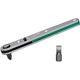 ANEX No. 425 Ratchet Screwdriver Offset Type, Straight Type, Set of 2 Bits