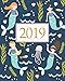 2019 Planner Weekly And Monthly: Calendar Schedule + Organizer | Inspirational Quotes And Fancy Merm by Pretty Simple Planners