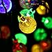 ApexPower Battery Christmas String Lights 30LED 21ft 8 Modes Batteries (Included) Operated Globe Lights with Automatic Timer for Halloween Thanksgiving Day Decoration(Multicolor)