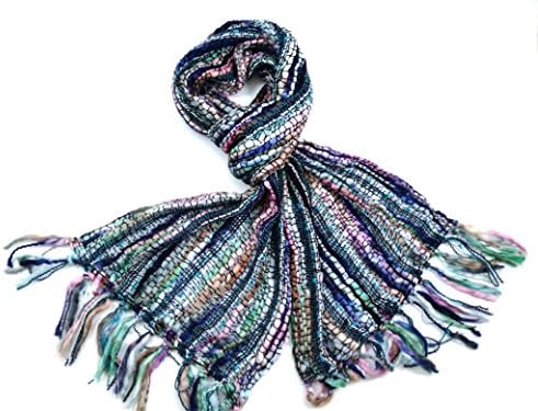 COOL TRADE WINDS LADIES SUPER SOFT – MULTI COLOUR SCARF: Beautiful contrasting colours that will go with many outfits or winter coats