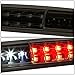 Auto Dynasty Dual Row LED Tinted 3rd Third Tail High Mount Stop Brake Light Cargo Lamp Compatible with Silverado Sierra GMT800 99-07