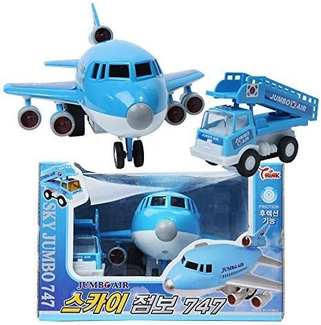Ring the Sky Airlines jumbo 747 plane Corian full-back light aircar [parallel import goods]