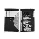 XHDATA BL-5C Lithium Ion 1020mAh 3.7V Rechargeable Battery（2 pack)