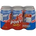 PONY Malta con Vitaminas sin Alcohol - Malt Beverage with Vitamins Non-Alcoholic Drink 11.2 Fl Oz