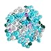Hosley Decorative Vase Filler Assorted Diamond Gems. large Bag. 450 gr (15.87 oz) in a Mesh Bag. Use instead of Clear Marbles, Pebbles. For Vase Filler, Table Scatter, Aquarium Decor. Bulk Buy O7