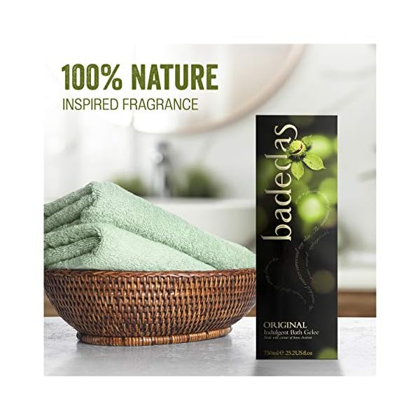 Badedas Original Indulgent Bubble Bath Gel, 750ml, Enriched with Natural Horse Chestnut Extract for a Luxury Bubble Bath